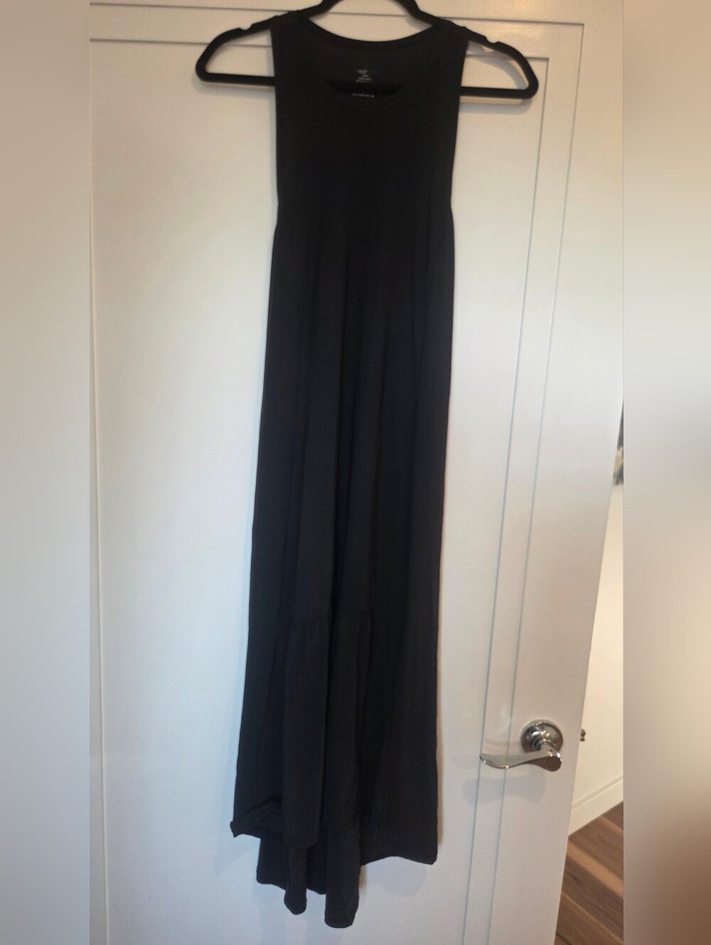 Sweaty Betty Black Sleeveless Maxi Dress